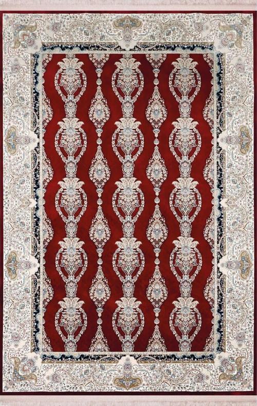 Halı Majestic 38830 Kırmızı Klasik Figürlü Retro Halı