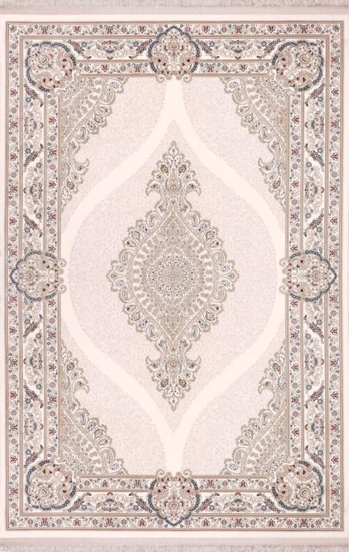 Halı Majestic 38834 Beyaz Klasik Figürlü Retro Halı