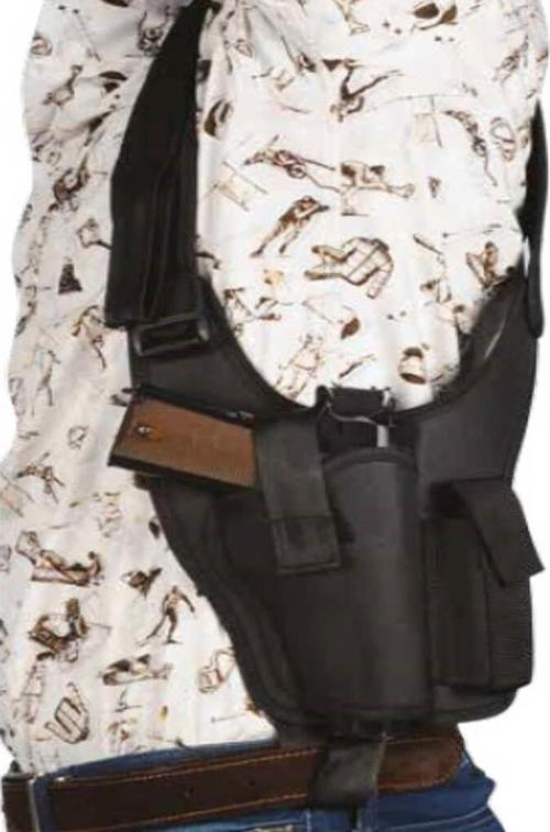 İmperteks 9 MM Koltuk Altı Kılıfı Yedek Şarjörlü