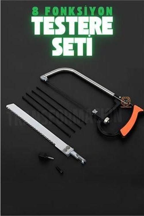 Testere Seti 8 in 1 8 Fonksiyonlu Karbon Çelik