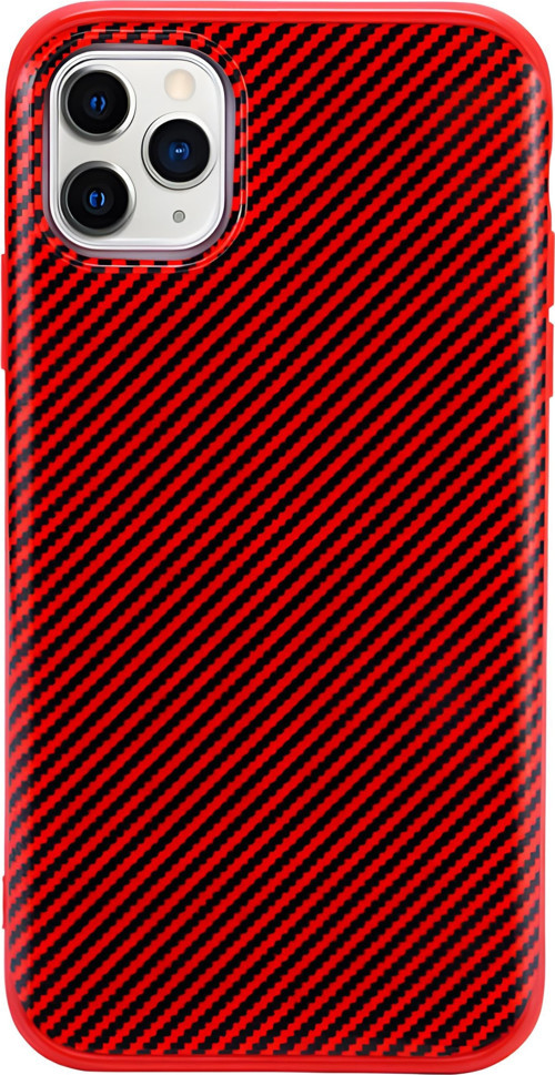iPhone 11 Pro Kılıf Karbon Fiber Dizaynlı Vio Kılıf