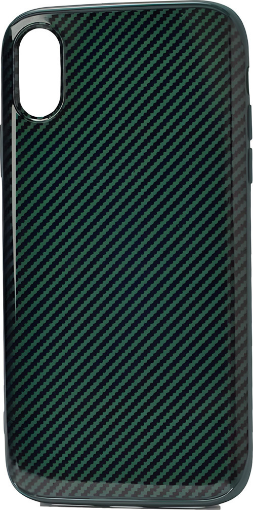 iPhone X Kılıf Karbon Fiber Dizaynlı Vio Kılıf