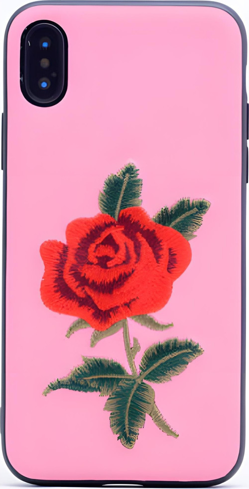 iPhone X / XS Kılıf Zore Rose Kılıf