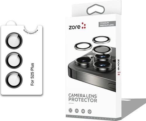 Galaxy S25 Plus CL-12 Premium Safir Parmak İzi Bırakmayan Anti-Reflective Kamera Lens Koruyucu