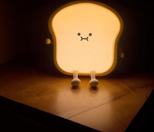 Sevimli Tost Gece Lambası