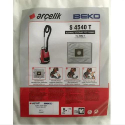 Beko S 4540 T Elektrikli Süpürge Toz Torbası Bez 20 Adet