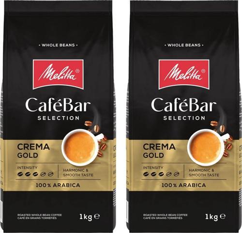 Cafebar Selection Crema Gold Çekirdek Kahve 2x1000gr 2'li Set  No.3