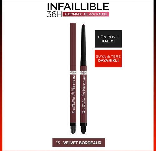 Infaillible Göz Kalemi - 13 Velvet Bordeaux