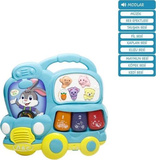 JLG-855-67A Işıklı ve Müzikli Otobüs