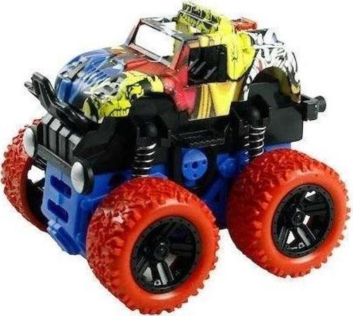JW567-126 Sürtmeli 1:36 Büyük Teker Desenli Jeep -Vardem