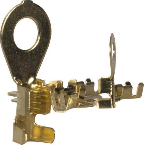 Ayt Sarı Kablo Pabuç TKS-2.5 4.8 mm Dişi Terminal 500 lü Paket Kablo Papucu 