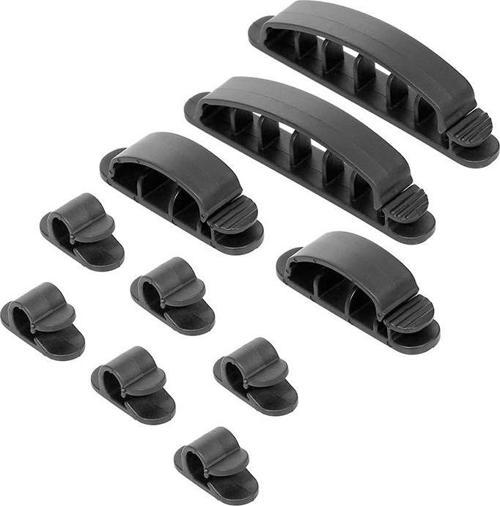 CC-926 10 PARÇA YAPIŞKANLI PLASTİK KABLO TOPLAYICI