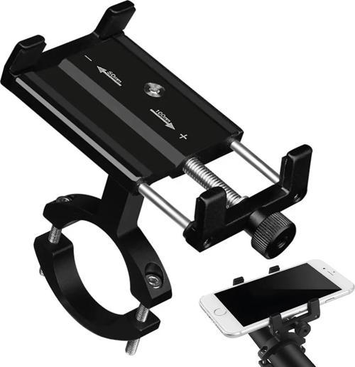 Mt15 Motorsiklet Telefon Tutucu Motosiklet Telefon Tutacağı Scooter Gidon Uyumlu Alüminyum