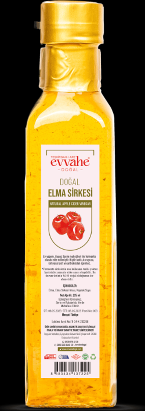 Doğal Elma Sirkesi (225 ml)