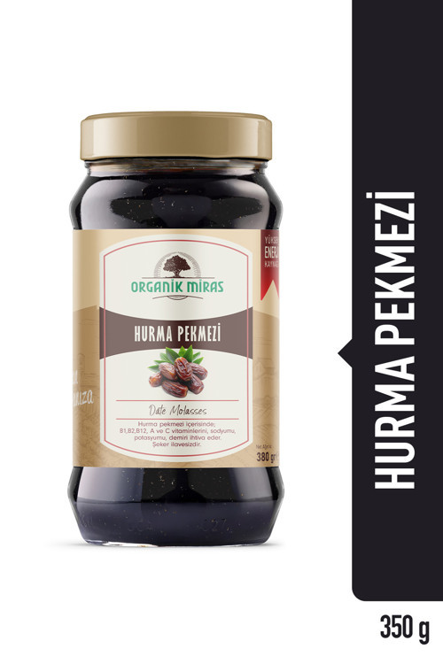 Organik Miras Hurma Pekmezi (380 Gr.)