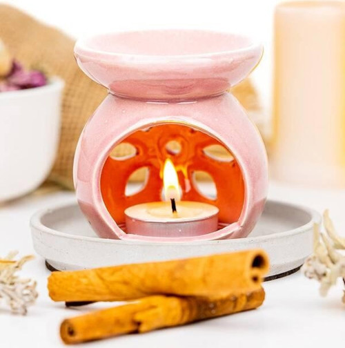 Seramik Buhurdanlık (Pembe)