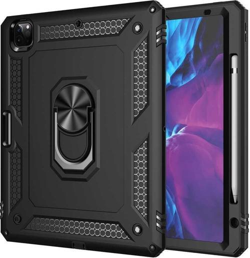  Ipad Pro 2020/21/22 12.9 4. Nesil 5.nesil Yüzüklü Standlı Armor Zırh Vega Ultra Koruma