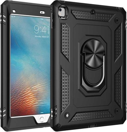 İpad 9.7 2018 (6.Nesil) / İpad 9.7 2017 (5.Nesil) Yüzüklü Standlı Armor Zırh Vega Ultra Koruma