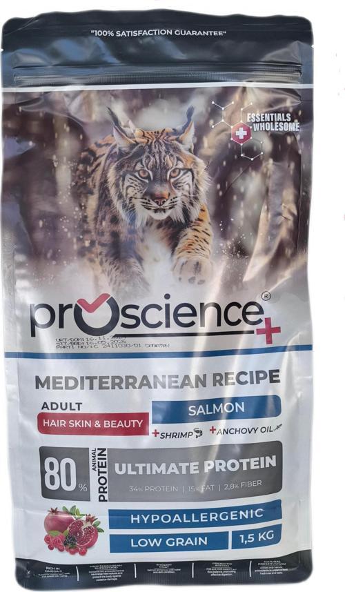 Pro Science Yetişkin Somon Etli Kedi Maması 1,5 kg