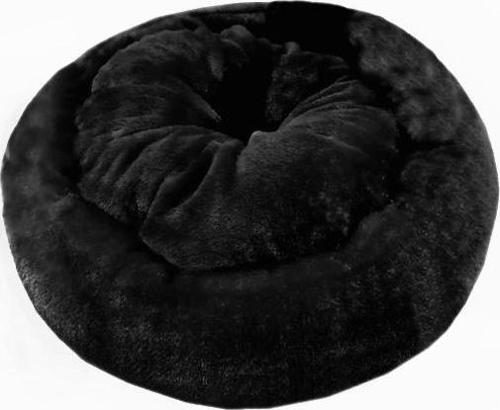 Kedi Köpek Simit Yatak Kadife  58*12 cm Siyah