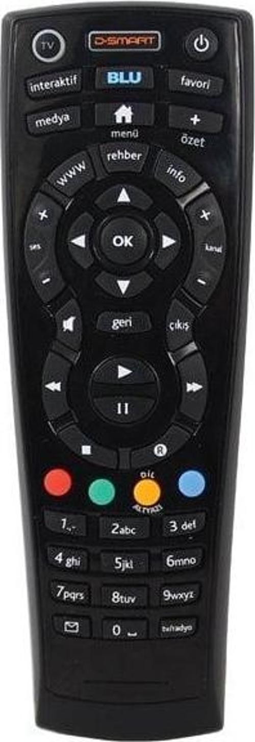 HD BLU Akıllı Uydu Alıcı Kumandası