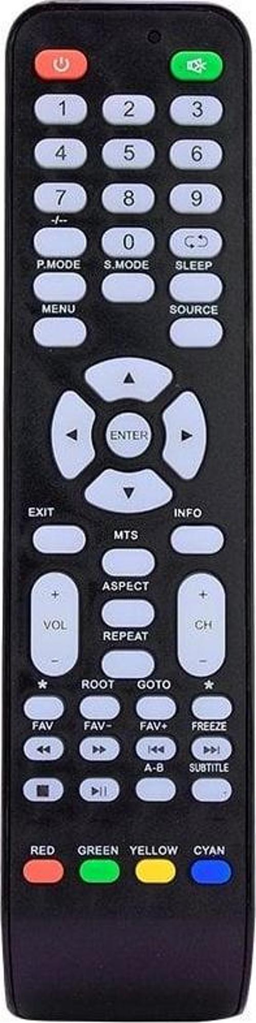 19-22-24-32 Lcd-4 Lcd - Led Tv Kumandası