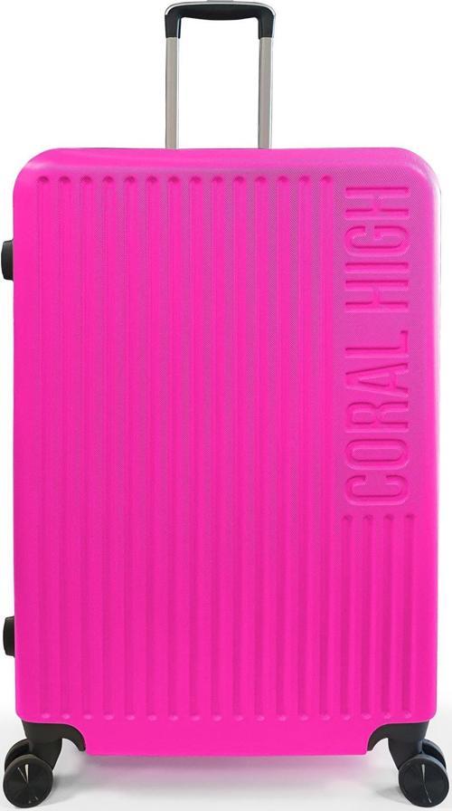 ABS Pembe Büyük Boy Valiz 16418