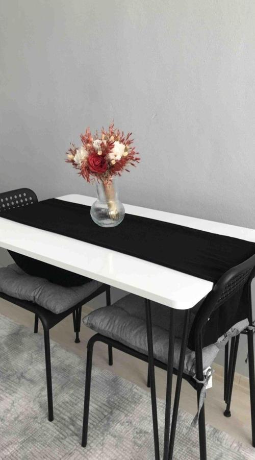 Bambeds 60x90 Beyaz Masa Balkon Masası Ders Calısma Masası