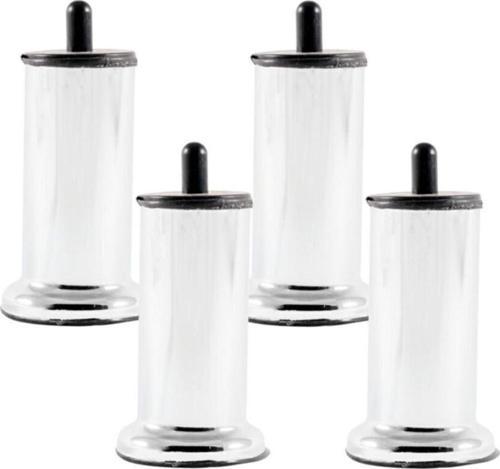 12 Cm Asena Pimli Metal Baza Kanepe Koltuk Ayağı 4 Adet 
