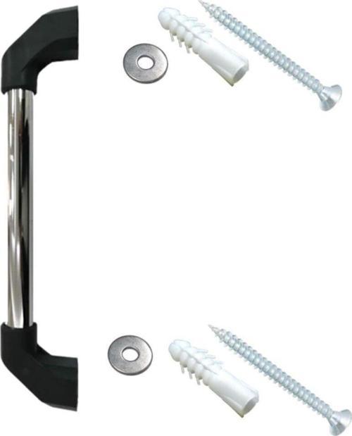 Metal Sabit Engelli Yaşlı Hasta Tutamağı Krom Kaplama Tutunma Barı 20 Cm 