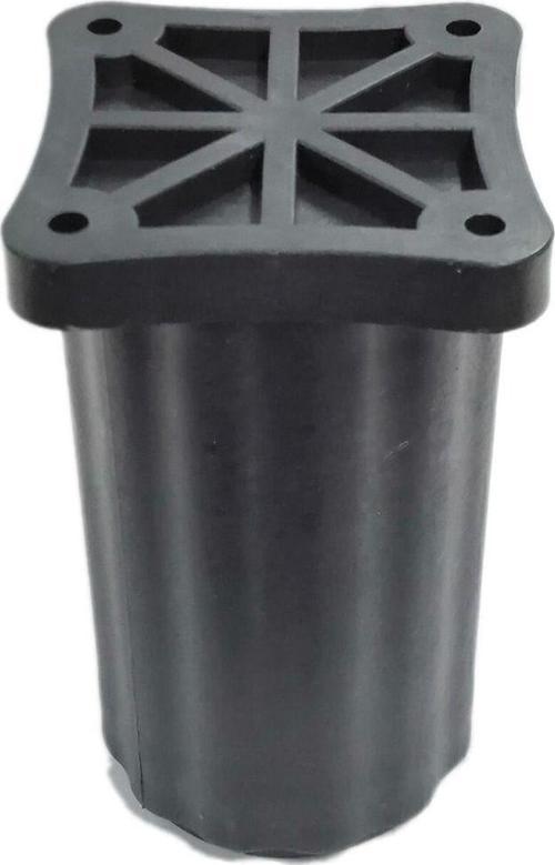 9-15 Cm Ayarlı Desenli Plastik Kanepe Koltuk Baza Orta Ayağı Siyah 