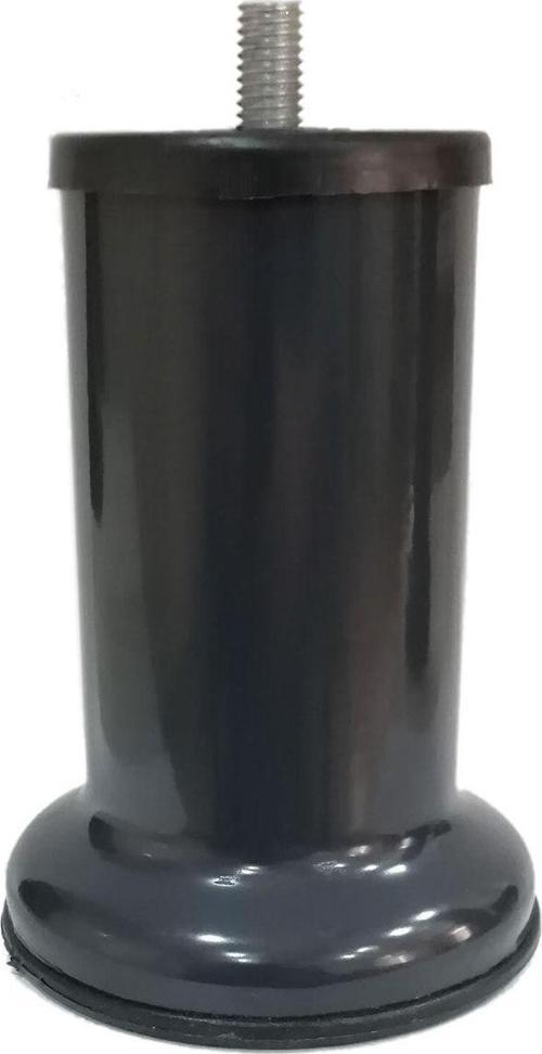 Baza Ayağı Koltuk Ayağı Kanepe Ayağı Antrasit Gri 10 cm (m8 Ince Dişli) 