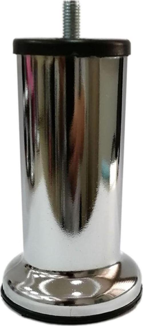 Baza Ayağı Koltuk Ayağı Kanepe Ayağı Mobilya Ayağı Krom 12 Cm (3/8" Kalın Dişli) 