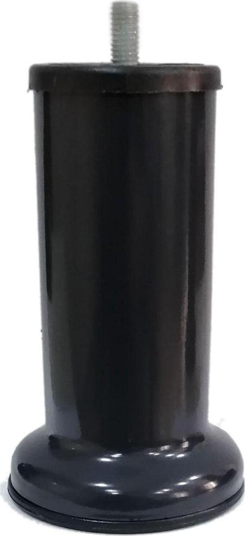 Baza Ayağı Koltuk Ayağı Kanepe Ayağı Antrasit Gri 12 Cm (3/8" Kalın Dişli) 