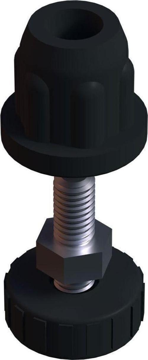 16 Mm Rotil Ayak Takımı (siyah) 