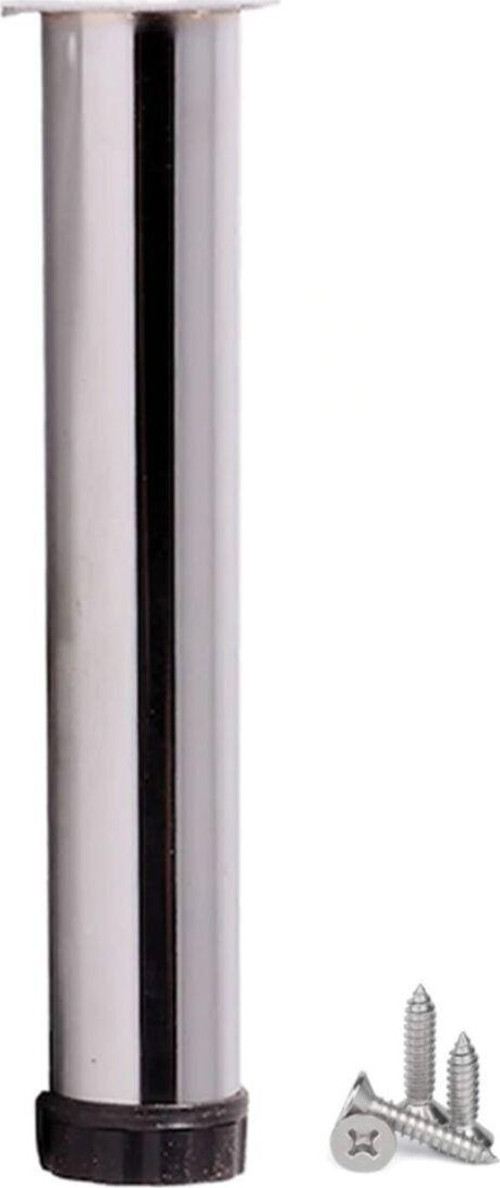 30 Cm Tablalı Ayarlı Masa Dolap Mobilya Tezgah Ayağı Çap 42mm