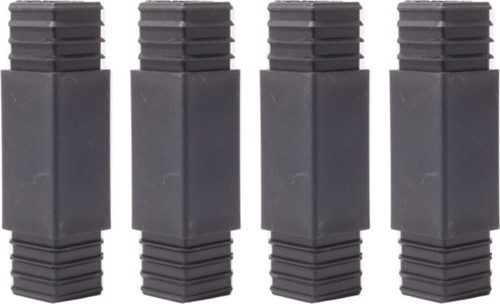 Siyah Profil Için Universal Plastik Ara Bağlantı Takozu 147 Mm 4 Adet 40x40