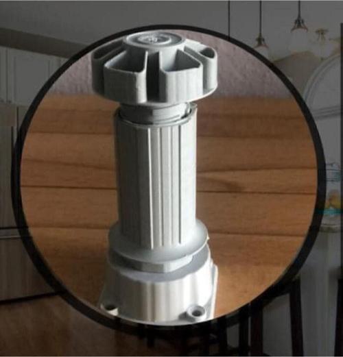 Baza Ayağı 10cm-15cm Ayarlanabilir Beyaz