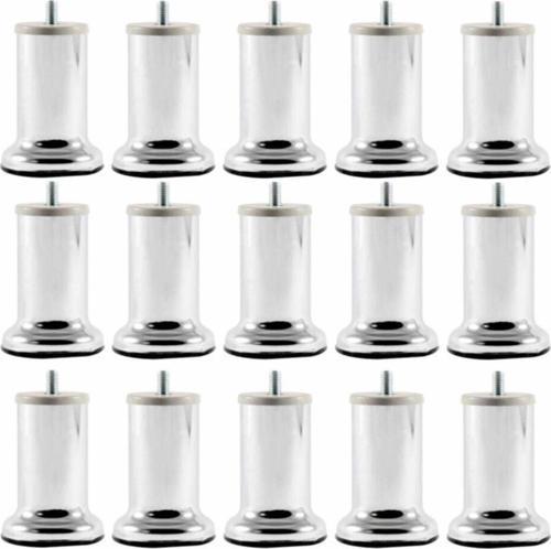 15 Cm Metal Baza Ayağı M8 Ince Diş (15 Adet) 