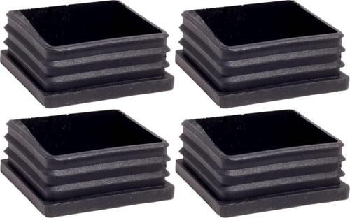 60x60 Mm Plastik Kare Içe Geçme Profil Tapası (kutu) (4 Adet) 