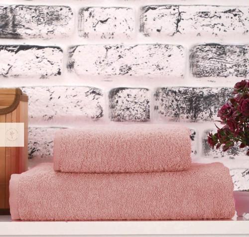 2 Parça Kadın / Erkek Banyo Duş Hamam Havlu Seti 90x150 Cm %100 Pamuklu