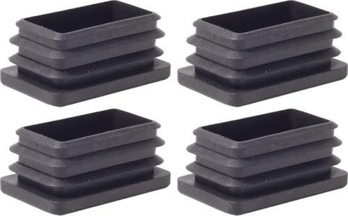 30x60 Mm Plastik Dikdörtgen Içe Geçme Profil Tapası (kutu) (4 Adet) 
