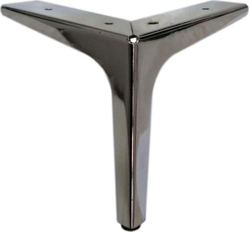 12 Cm Elegance Lüks Metal Mobilya Koltuk Baza Ayağı Dolap Ayağı - TV Ünitesi Ayağı Krom