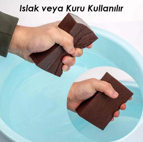 Ahşap, Mobilya, Seramik Ve Hobi Için Takoz Sünger Zımpara (120 Kum) 