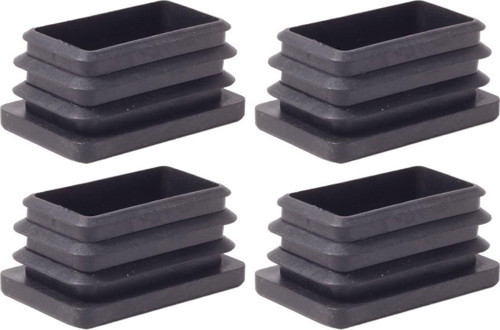 30x50 Mm Plastik Dikdörtgen Içe Geçme Profil Tapası (kutu) (4 Adet)