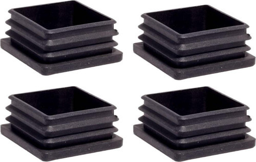 45x45 Mm Plastik Kare Içe Geçme Profil Tapası (kutu) (4 Adet)