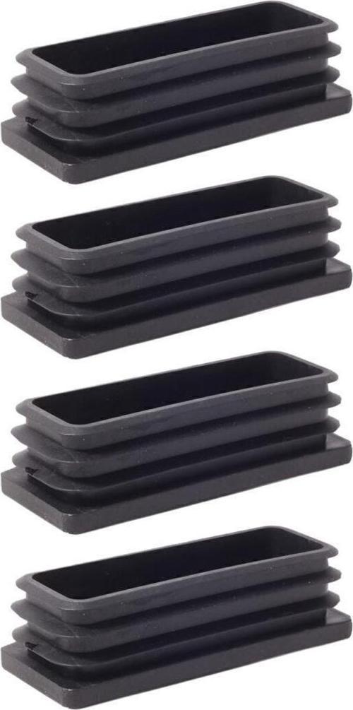 40x100 Mm Plastik Dikdörtgen Içe Geçme Profil Tapası (kutu) (4 Adet). 