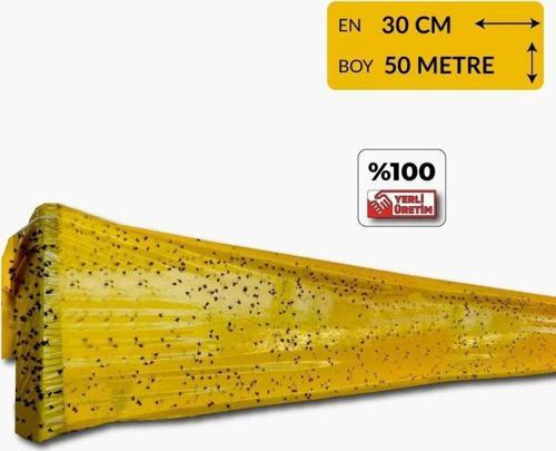 Sinek Tuzağı, Bol Yapışkanlı Bant 30Cm*50M