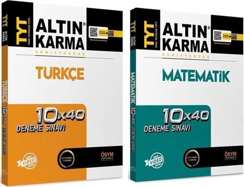 Altın Karma TYT Matematik ve Türkçe Deneme Seti 2 Kitap