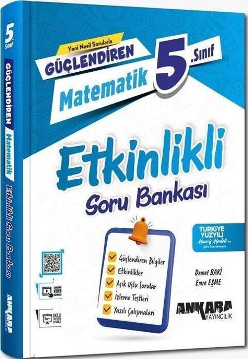 5. Sınıf Matematik Güçlendiren Etkinlikli Soru Bankası Ankara Yayıncılık